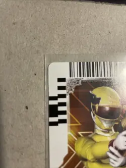 2013 Saban's Power Rangers - Action Card Game Yellow Megaforce Ranger #1-109 2rz - Image 3