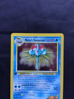 Pokemon Cards: Gym Heroes 1st Edition Rare Holo: Misty's Tentacruel 10/132 - Image 2