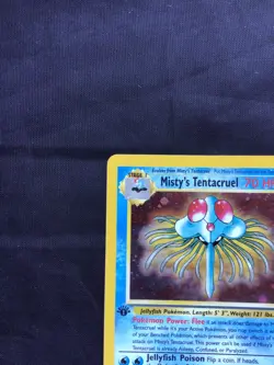 Pokemon Cards: Gym Heroes 1st Edition Rare Holo: Misty's Tentacruel 10/132 - Image 3