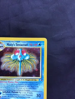 Pokemon Cards: Gym Heroes 1st Edition Rare Holo: Misty's Tentacruel 10/132 - Image 4