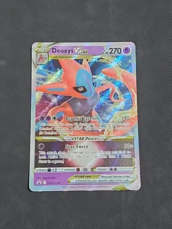 Pokemon Sword & Shield "Deoxys VSTAR" SWSH268 / JUMBO CARD / Near Mint - Image 1