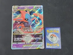 Pokemon Sword & Shield "Deoxys VSTAR" SWSH268 / JUMBO CARD / Near Mint - Image 3
