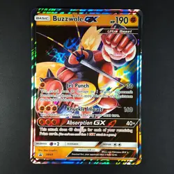 Buzzwole GX SM69 - JUMBO Black Star Promo - Pokemon Card - Image 1