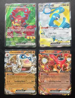 Pokemon TCG Card Lot of 4 Full Art EX Assorted Lot Pack Fresh - Image 1