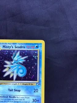 Pokemon Cards: Gym Heroes 1st Edition Rare Holo: Misty's Seadra 9/132 - Image 4