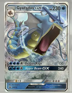 NM Halo Gyarados GX Promo SM212 Pokemon card *Includes a free Thank You gift!* - Image 1
