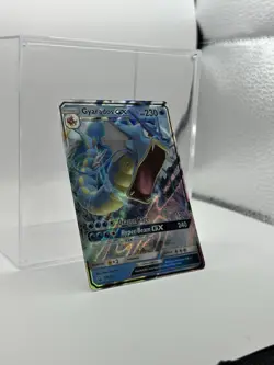 NM Halo Gyarados GX Promo SM212 Pokemon card *Includes a free Thank You gift!* - Image 2