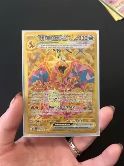 Pokemon TCG Charizard EX Obsidian Flames Holo Hyper Rare Card 228/197 Mint NM - Image 1