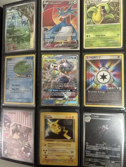 Pokemon Lot of 9 Cards- Vintage Modern Mid Era - Image 1