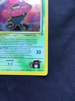 Pokemon Cards: Gym Heroes 1st Edition Rare Holo: Erika's Vileplume 5/132 - Image 5