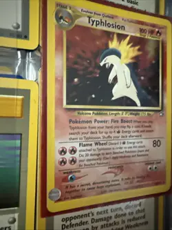 Pokemon Neo Genesis 2000 Typhlosion Holo Rare Card TCG 18/111 - Image 2