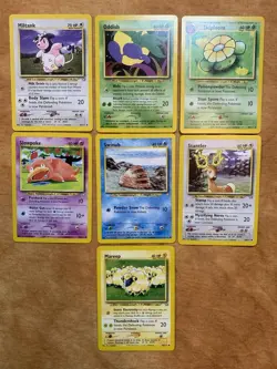 Pokemon TCG - Neo Genesis Pokemon - Lot of 7 Cards - Image 1