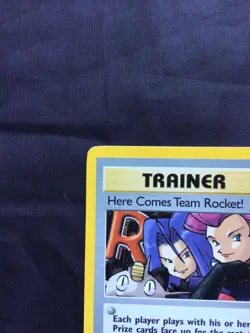Pokemon Cards: Team Rocket 1st Edition Rare Holo: Here Comes Team Rocket! 15/82 - Image 3