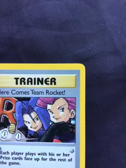 Pokemon Cards: Team Rocket 1st Edition Rare Holo: Here Comes Team Rocket! 15/82 - Image 4