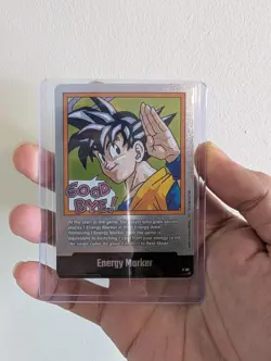 Energy Marker E-83 Silver Manga Booster 02 Dragon Ball Card English - Image 1