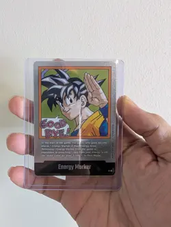Energy Marker E-83 Silver Manga Booster 02 Dragon Ball Card English - Image 2