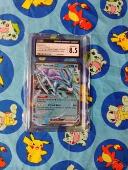 Pokemon - Suicune ex 010/034 - Classic - Card Graded 8.5 CGC Grading - Image 1
