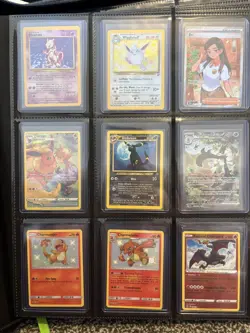 Premium Modern + Vintage Pokemon Cards Top Loader Bundle/Binder Collection - Image 1