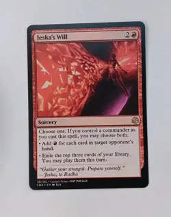 Custom Game Card-Jeska's Will-LP Condition - Image 1