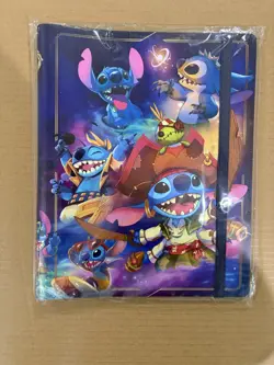 Disney Lorcana Stitch Binder Card Portfolio - Holds 252 Cards - New - Image 1