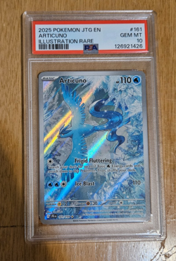 PSA 10 Articuno 161/159 Full-Art Graded Pokemon Card - Image 2