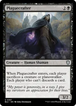 Plaguecrafter [Bloomburrow] MTG - Image 1