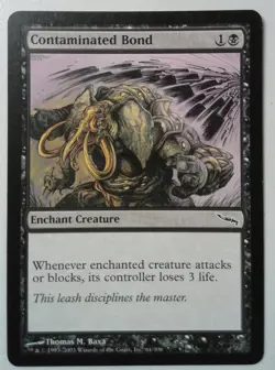 Contaminated Bond *Common* Magic MtG x1 Mirrodin SP - Image 1