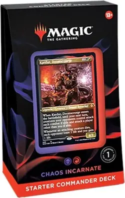 MtG: Starter Commander Deck - Chaos Incarnate Brand New SEALED - Image 1