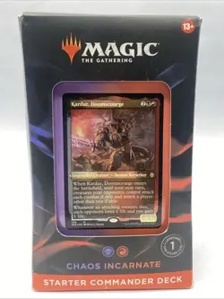 MtG: Starter Commander Deck - Chaos Incarnate Brand New SEALED - Image 2