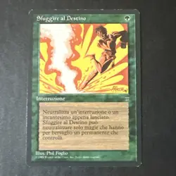 Avoid Fate Italian Legends Ex Condition see front and back pics. - Image 1