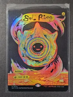 MTG Sol Ring (R 0019) (Borderless Foil) SLC: An Encyclopedia Of Magic - Image 1