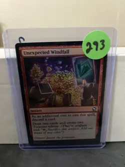 MTG: Unexpected Windfall Adventures in the Forgotten Realms Foil NM - Image 3