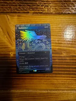 MTG Secret Lair Drop Series Mulldrifter #1887 Rare Rainbow Foil Promo LP/NM A - Image 1