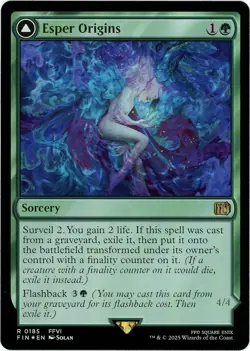 Esper Origins / Summon: Esper Maduin - 0185 - Foil - Final Fantasy MTG - Image 1