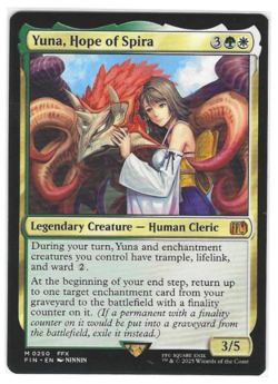 Final Fantasy Magic: The Gathering Yuna, Hope Of Spira M 0250 Regular - Image 1