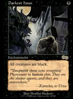 Urza's Saga #128 Darkest Hour - Image 1