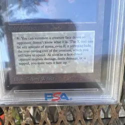 1993 Illusionary Mask PSA 9 MtG Magic: the Gathering WOTC - Image 5