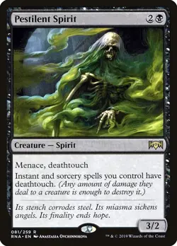 Pestilent Spirit-Ravnica Allegiance-Regular-81-LP - Image 1