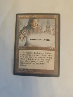 Mtg Alliances Lodestone Bauble (Never Played) - Image 1