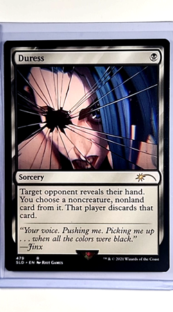 2024 MTG Magic the Gathering Secret Lair Drop Arcane SLD #479 Duress Rare WOTC - Image 1