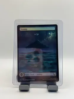 MTG, Swamp FOIL $3 ORDER MIN - (0289) Avatar: Last Airbender Borderless Full Art - Image 1