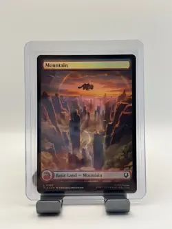 MTG, Mountain FOIL $3 ORDER MIN (0290 Avatar: Last Airbender Borderless Full art - Image 1