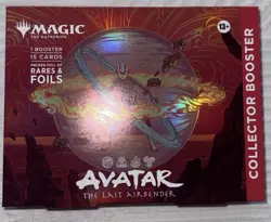 SEALED Avatar The Last Airbender Omega Collector Booster MTG Magic The Gathering - Image 1