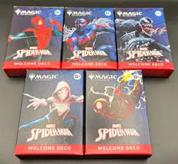 Marvel's Spider-Man Magic the Gathering Welcome Decks Set of 5 - Image 1