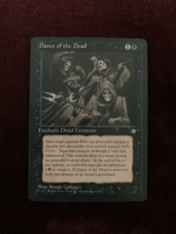 Dance of The Dead Ice Age Regular Ex Condition MTG Magic The Gathering English - Image 1