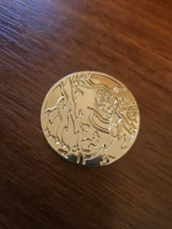 Pokemon TCG Collectible Coin - CHARIZARD Gold Metal Ultra Premium Collection - Image 1