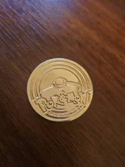 Pokemon TCG Collectible Coin - CHARIZARD Gold Metal Ultra Premium Collection - Image 2