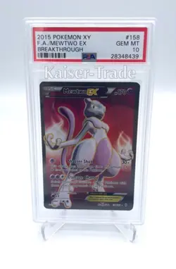 Mewtwo EX 062/059 PSA 10 XY Red Flash Full Art 2015 Pokemon Mewtu Gem Mint - Image 1