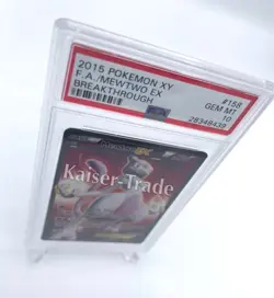 Mewtwo EX 062/059 PSA 10 XY Red Flash Full Art 2015 Pokemon Mewtu Gem Mint - Image 3