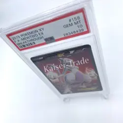 Mewtwo EX 062/059 PSA 10 XY Red Flash Full Art 2015 Pokemon Mewtu Gem Mint - Image 4